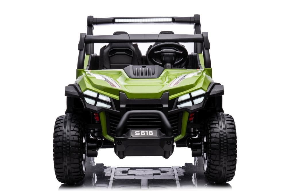 Otroški akumulatorski avto LEAN CARS S618 4x4 zelen 5