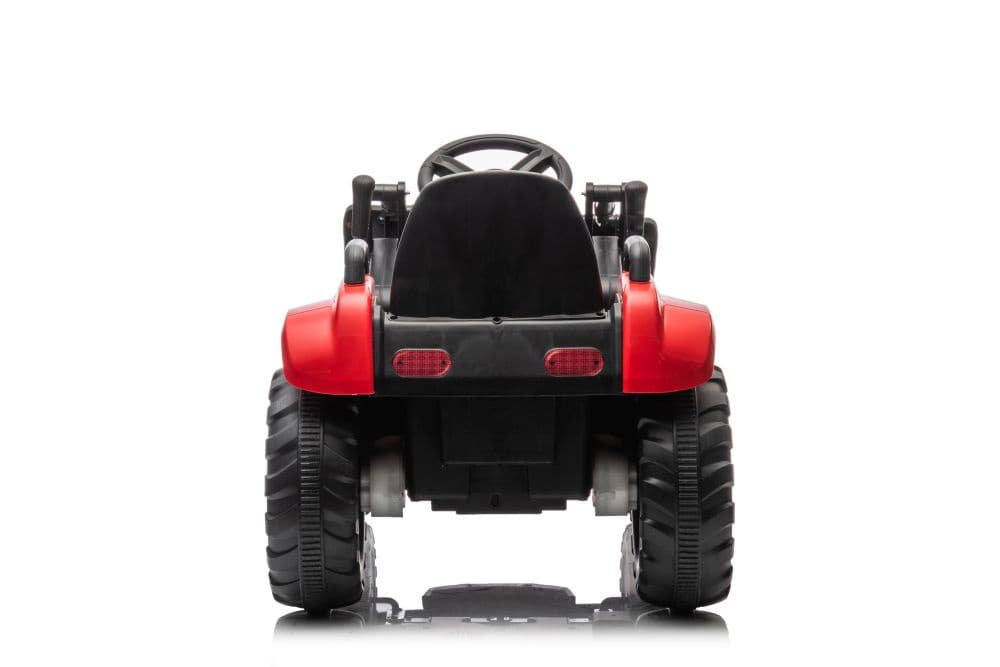 Traktor na akumulator z žlico BW-X002A Rdeč LEAN CARS 3