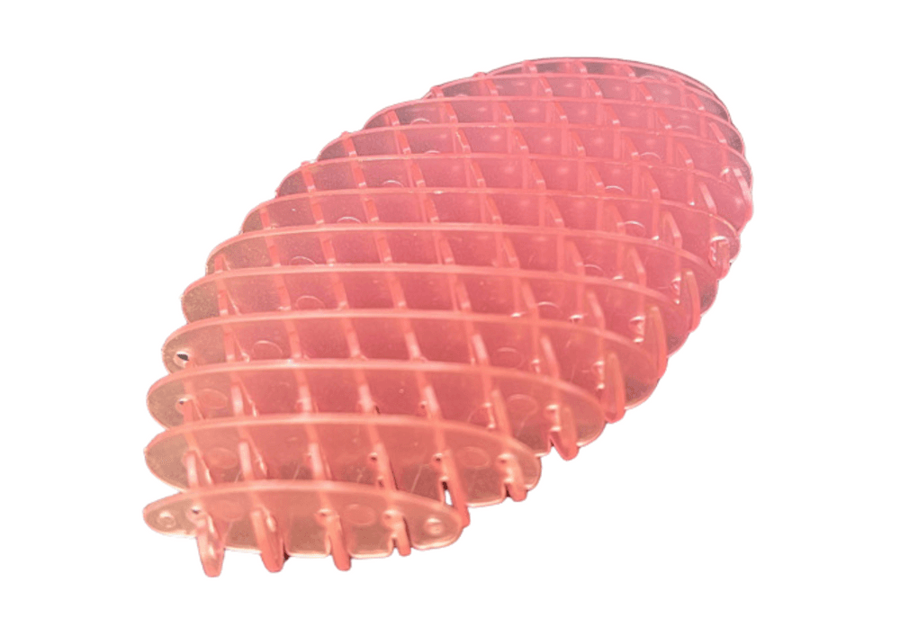 LEAN TOYS Fidget igrača, roza, antistresna, senzorična, 5 cm