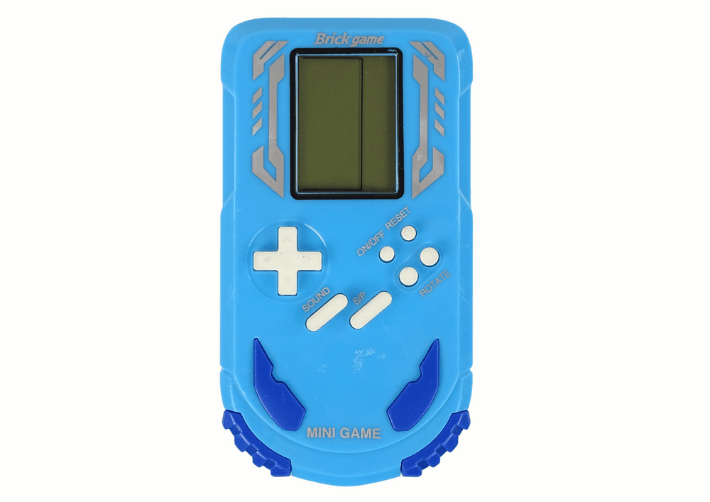 LEAN TOYS Prenosna igrača konzola Brick Game, modra 2
