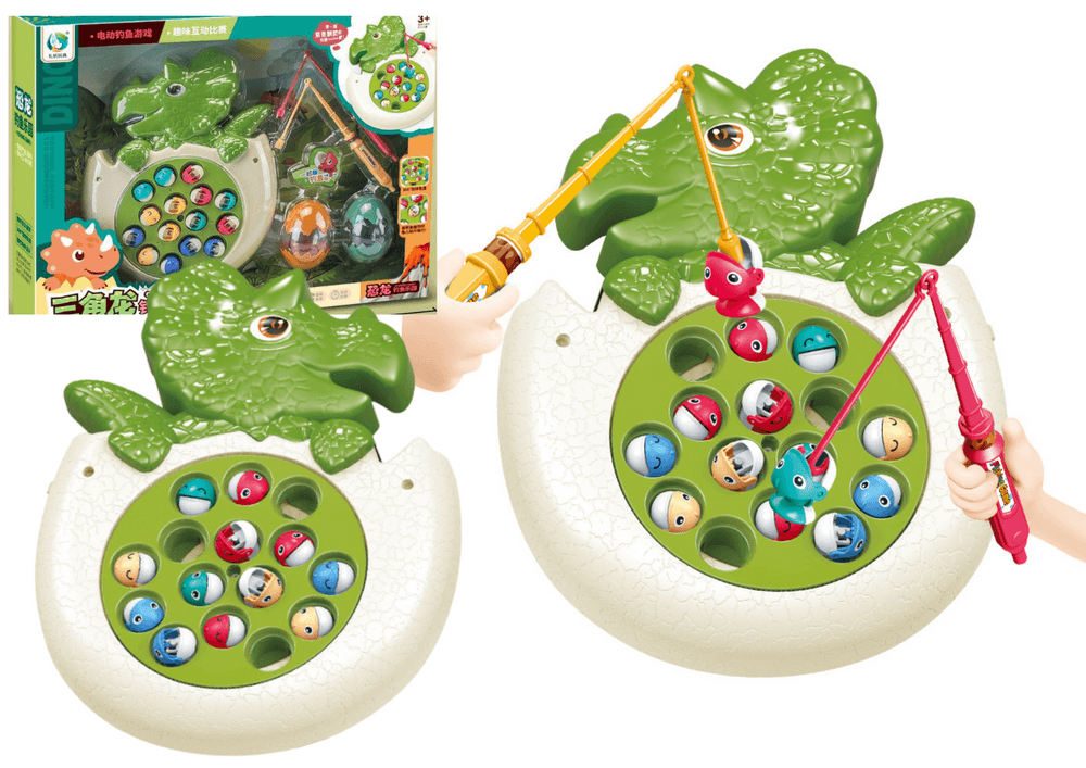 LEAN TOYS Igra lovljenje ribic z lučkami in zvoki
