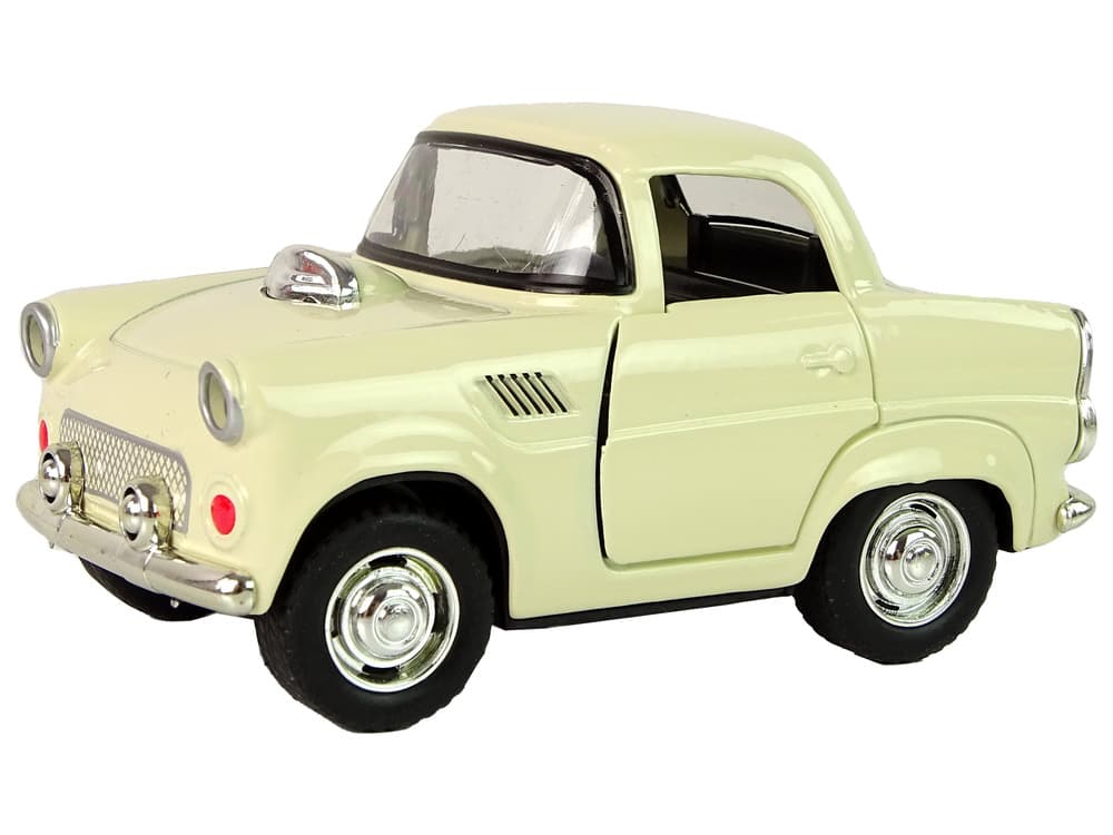 LEAN TOYS Kovinski avtomobilček "Klasik" z zvokom 2