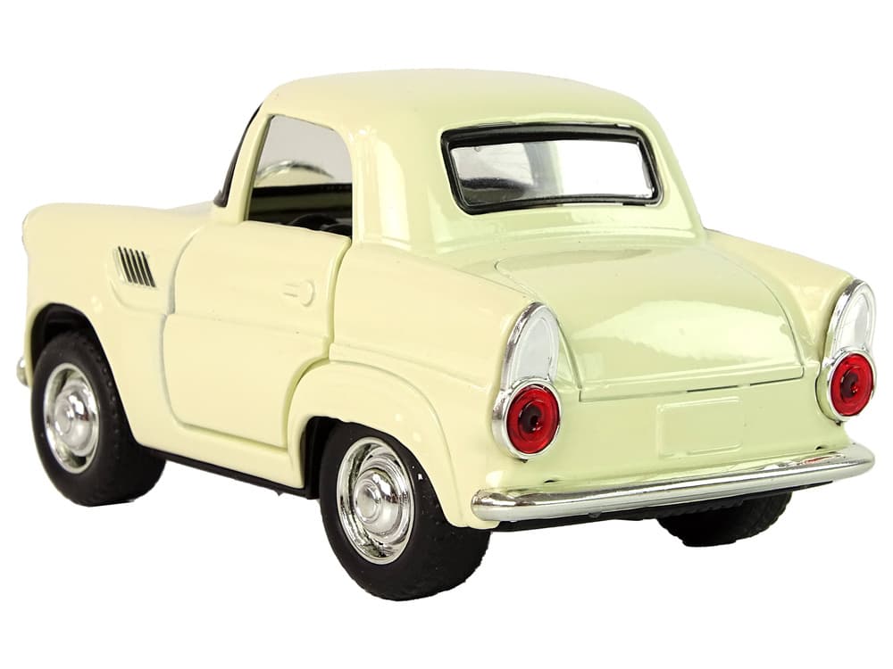 LEAN TOYS Kovinski avtomobilček "Klasik" z zvokom 3