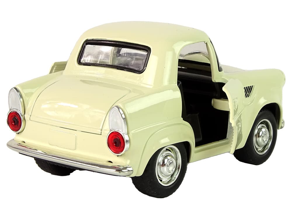 LEAN TOYS Kovinski avtomobilček "Klasik" z zvokom 4