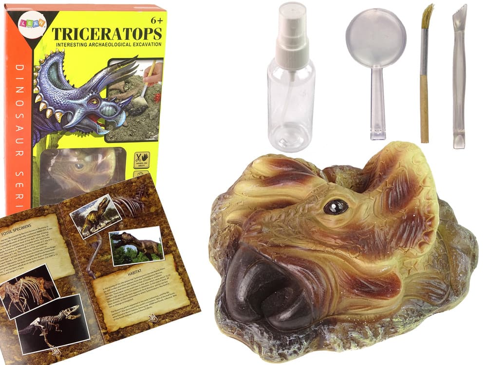 LEAN TOYS Edukacijski komplet: Arheološka izkopavanja - Triceratops