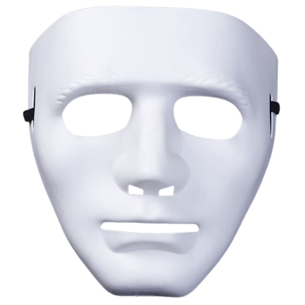 Maska Anonim (LEAN TOYS) za pustne, karneval, črna/rdeča 6