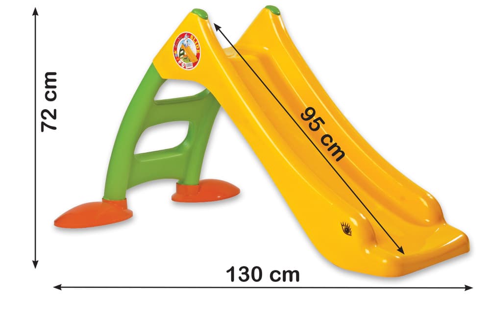 Drsna ZELENA/RUMENA Dvo-stopinjska Lestev 130cm DOREX 2