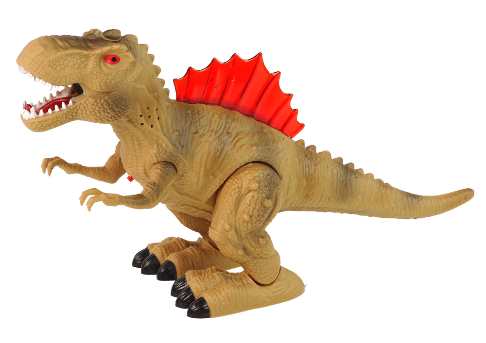 Dinozaver LEAN TOYS, Parjenje, Svetleč, Rjav 2