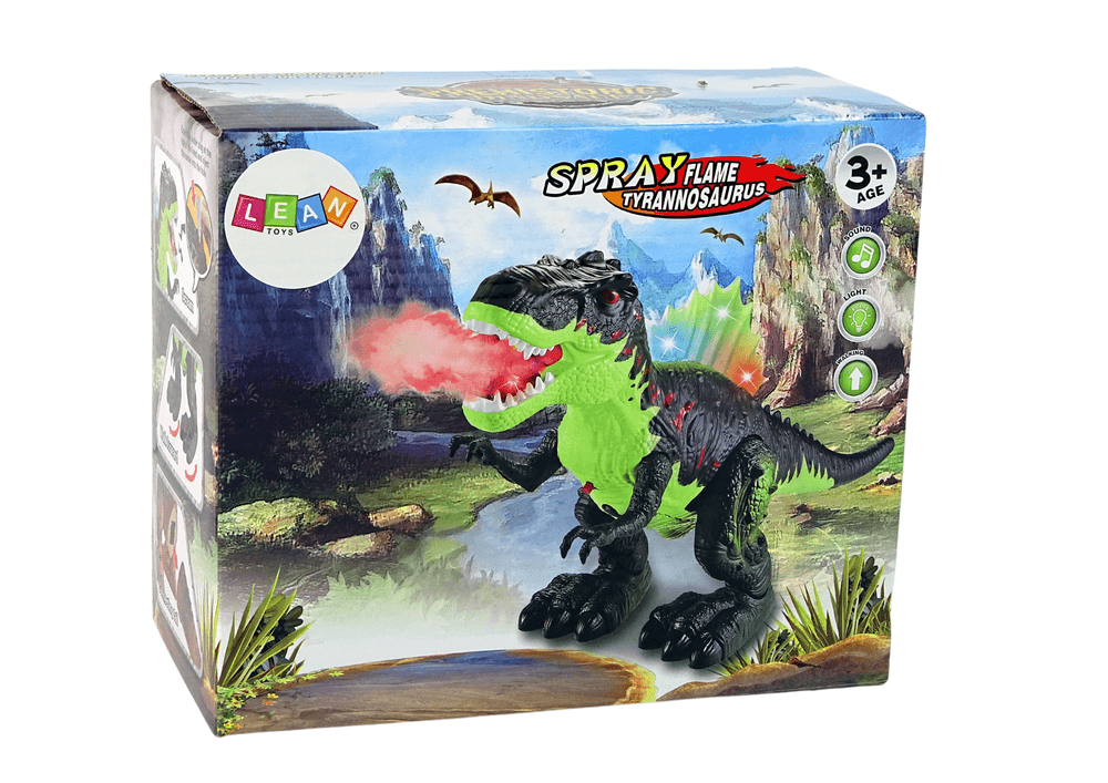Dinozaver LEAN TOYS, Parjenje, Svetleč, Rjav 4