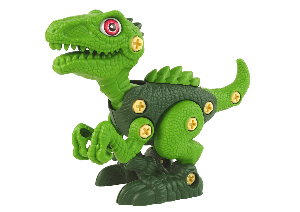 Dinozaver za Sestavljanje LEAN TOYS, Orodje, Zelena 2