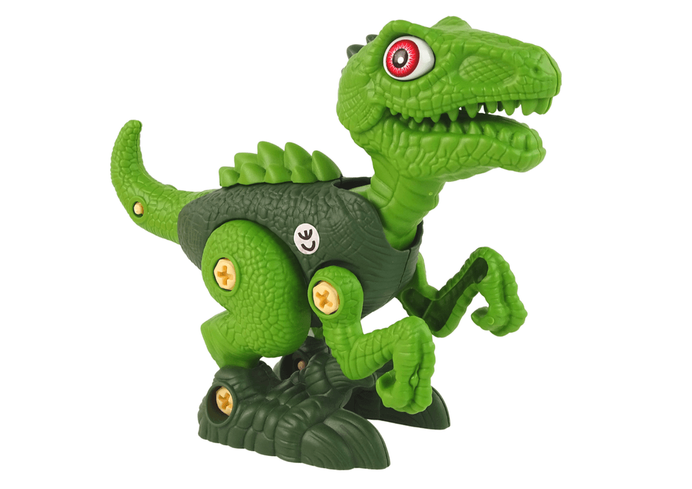 Dinozaver za Sestavljanje LEAN TOYS, Orodje, Zelena 3