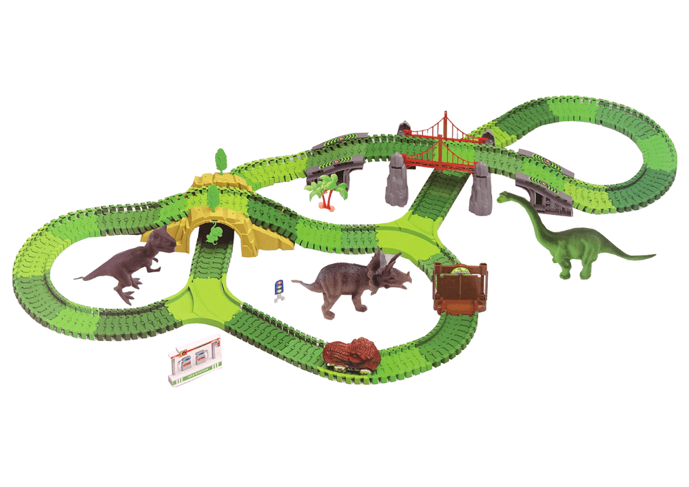 Dirkališče Za Dinozavre LEAN TOYS 270 Delov, Dodatki 2