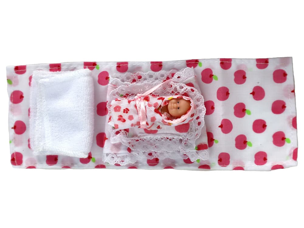 Lutka Lucy noseča z dodatki, LEAN TOYS 4