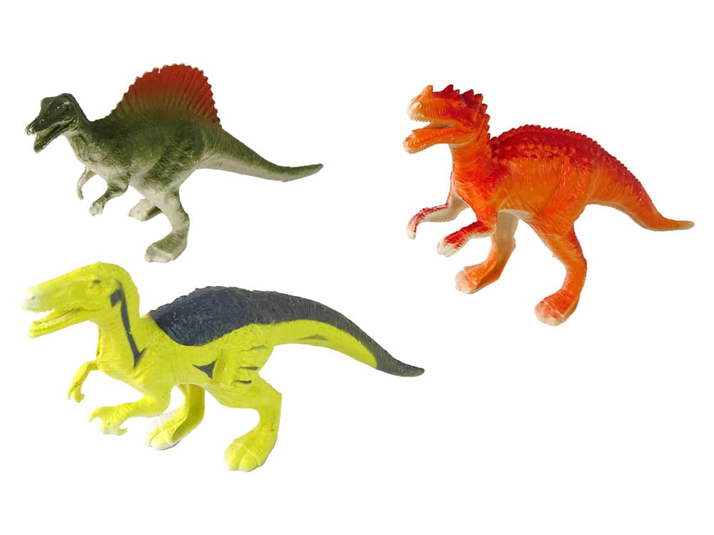 Set Figuric Dinozavrov LEAN TOYS, 9 kosov, Barvite 4