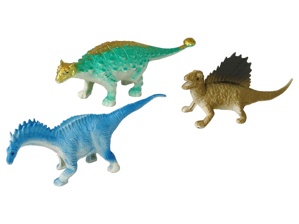 Set Figuric Dinozavrov LEAN TOYS, 9 kosov, Barvite 5