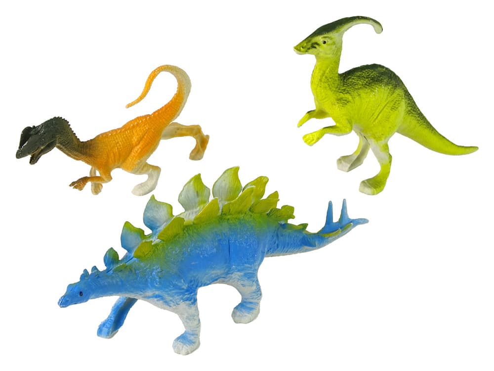 Set Figuric Dinozavrov LEAN TOYS, 9 kosov, Barvite 6