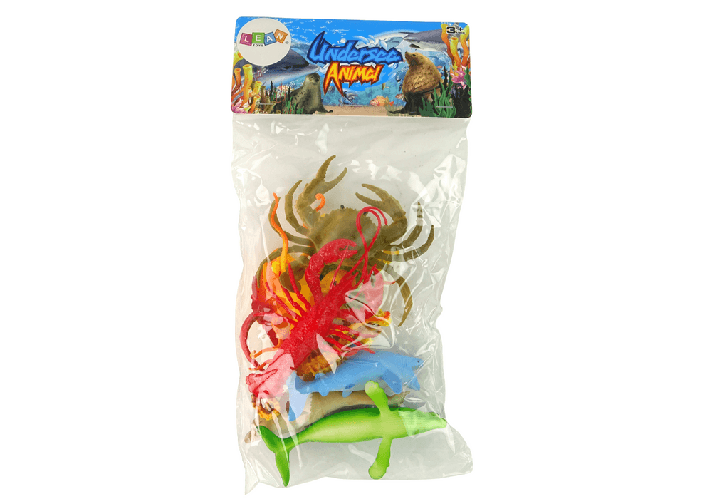 LEAN TOYS Set morskih živali, Ocean 9 kos. 3