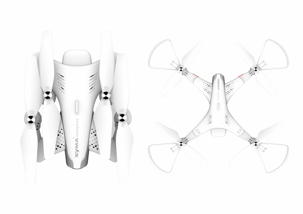 Upravljalni Dron Z3 s 720p Kamero, Bel 2