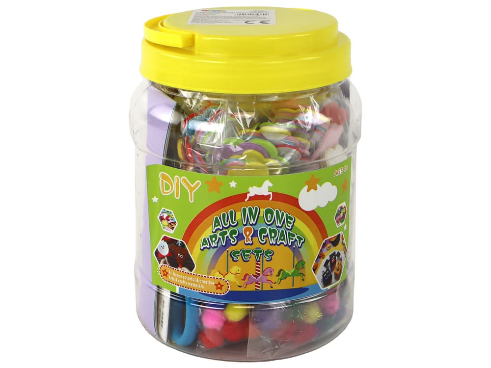 Ustvarjalni Likovni Komplet v Kozarcu DIY 3