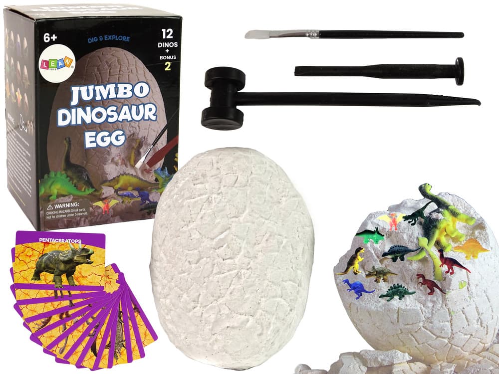Arheološki Set: Izgradnja Jajca z 12 Dinozavri