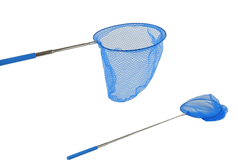 Modra teleskopska mrežica za metulje in žuželke LEAN TOYS, 85 cm