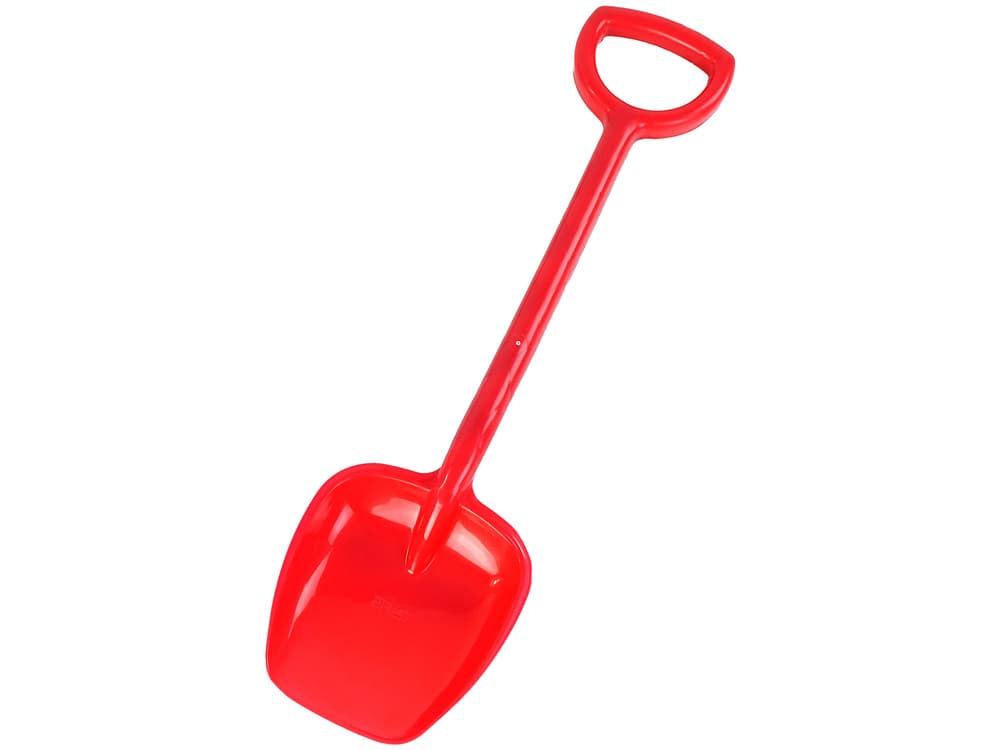 Velika rdeča lopata za pesek LEAN TOYS, 55 cm