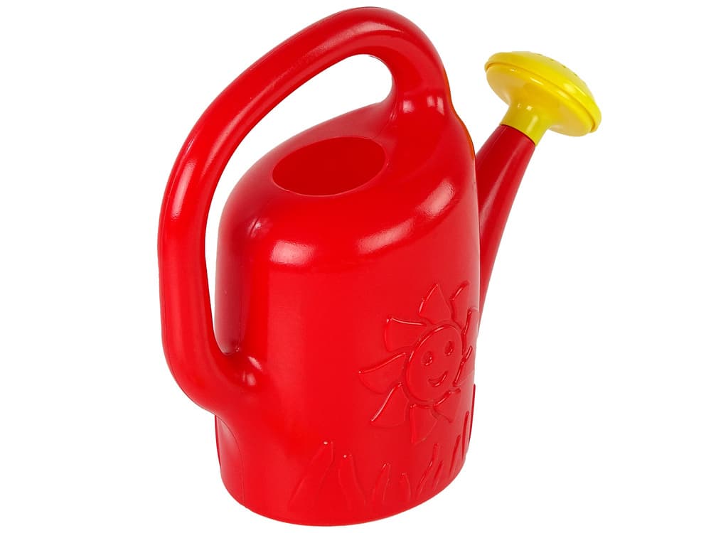 Mala rdeča "Sonce" zalivalka HEMAR, 1,75 l 2