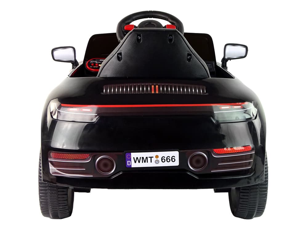 LEAN CARS Akumulatorski avto WMT-666, črn 4