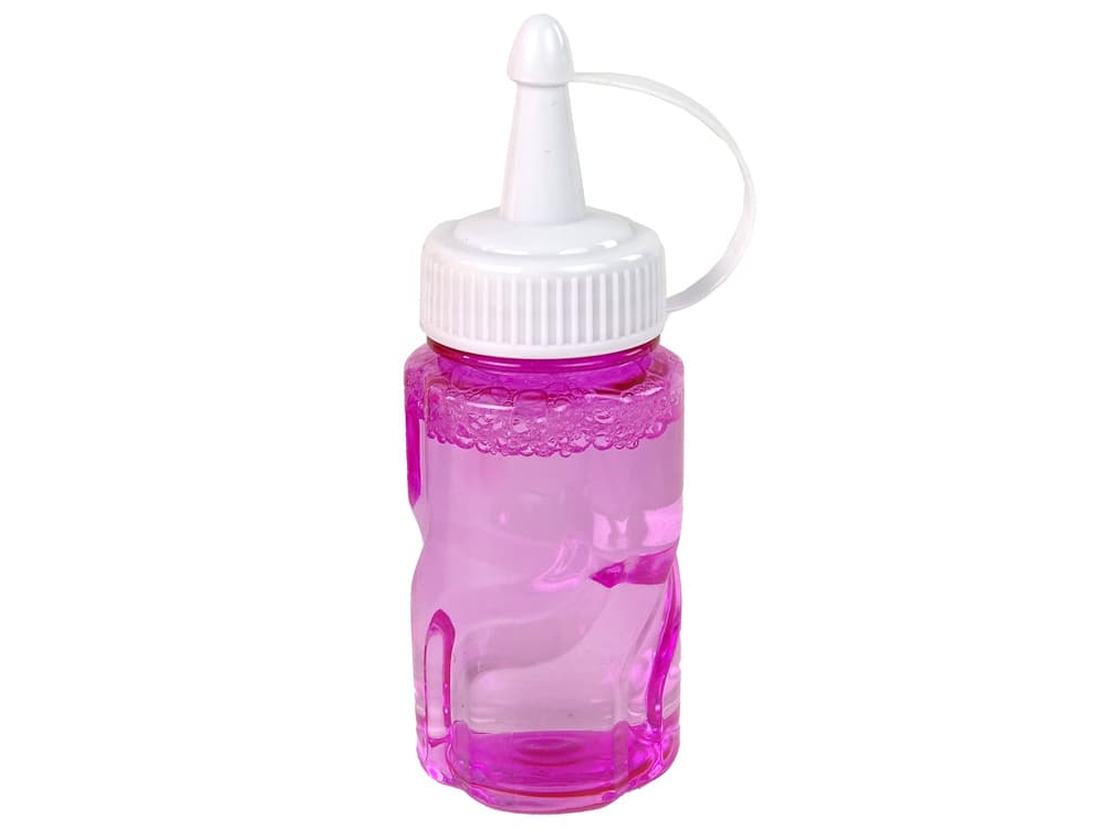LEAN TOYS Lokomotiva na mehurčke, modra 5