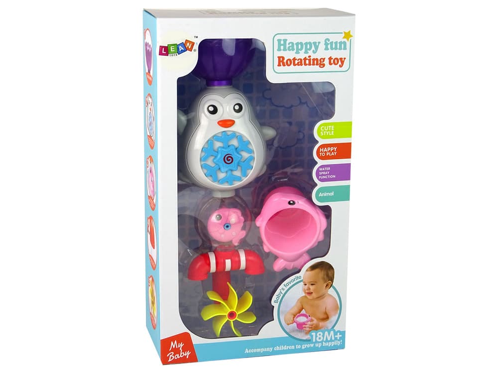 LEAN TOYS Igrača za kopanje pingvin 4