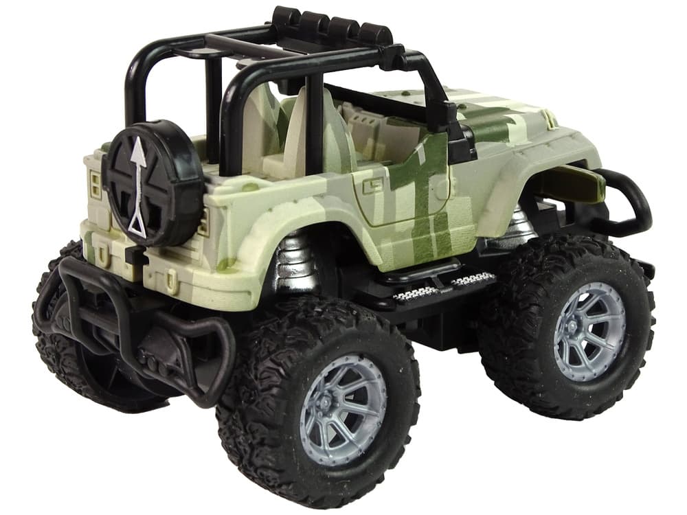 LEAN TOYS Terensko vozilo Off Road R/C 1:43, moro 4