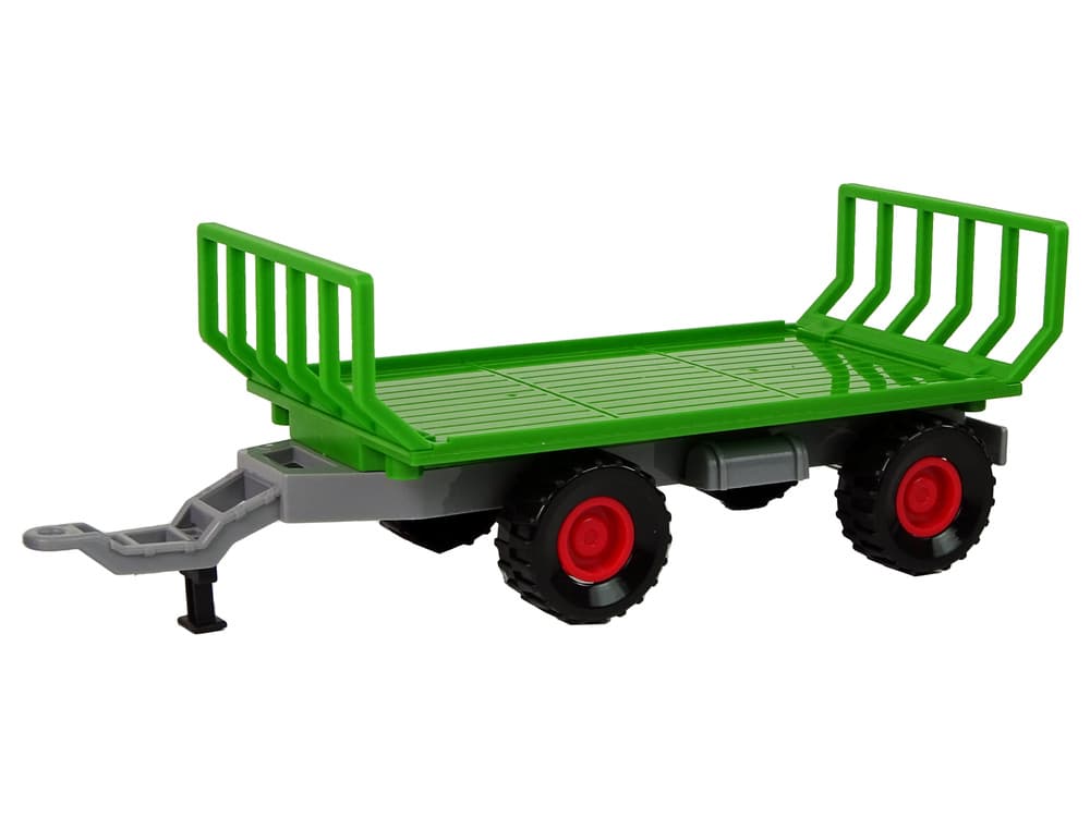 LEAN TOYS Traktor z dvema vrstama prikolic 3