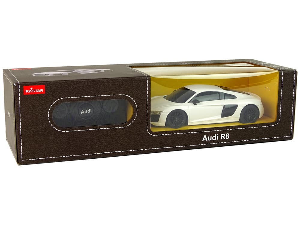 RASTAR RC Avto Audi R8 - Belo, 1:24 7