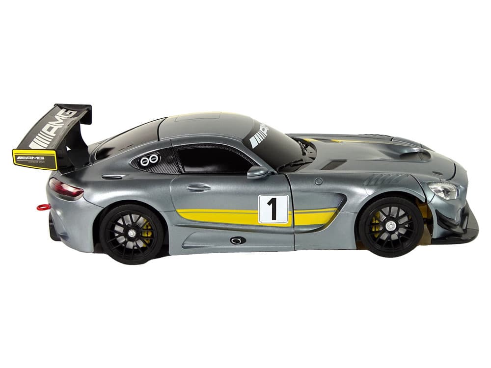 Avto R/C Mercedes Robot Transformers, srebrni, 1:14 8
