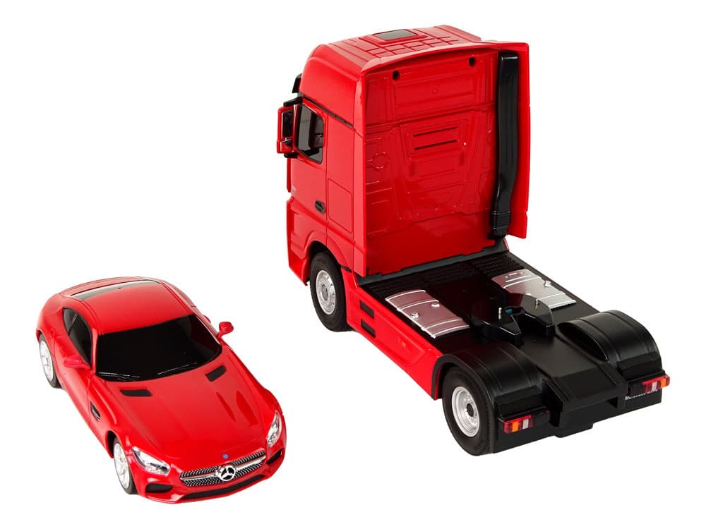 Laweta R/C Mercedes-Benz, rdeča, 1:26 6