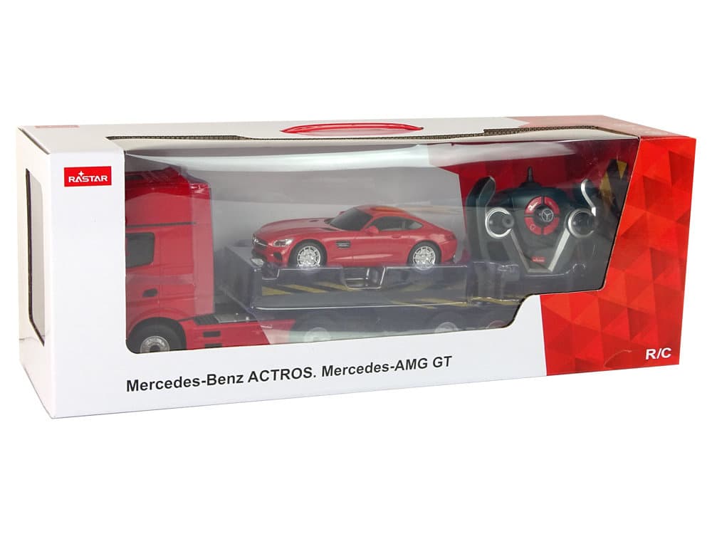 Laweta R/C Mercedes-Benz, rdeča, 1:26 8