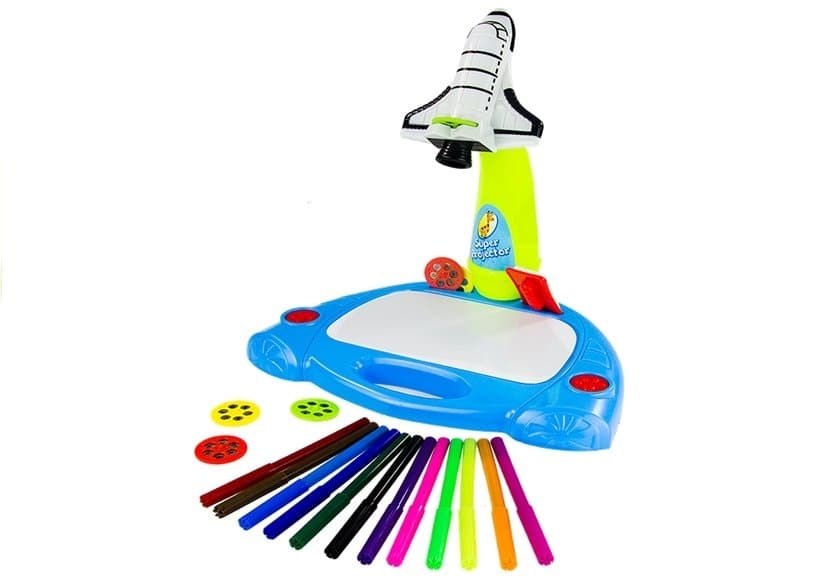 LEAN TOYS Projektor Rimska raketa za risanje, 36 slik 2