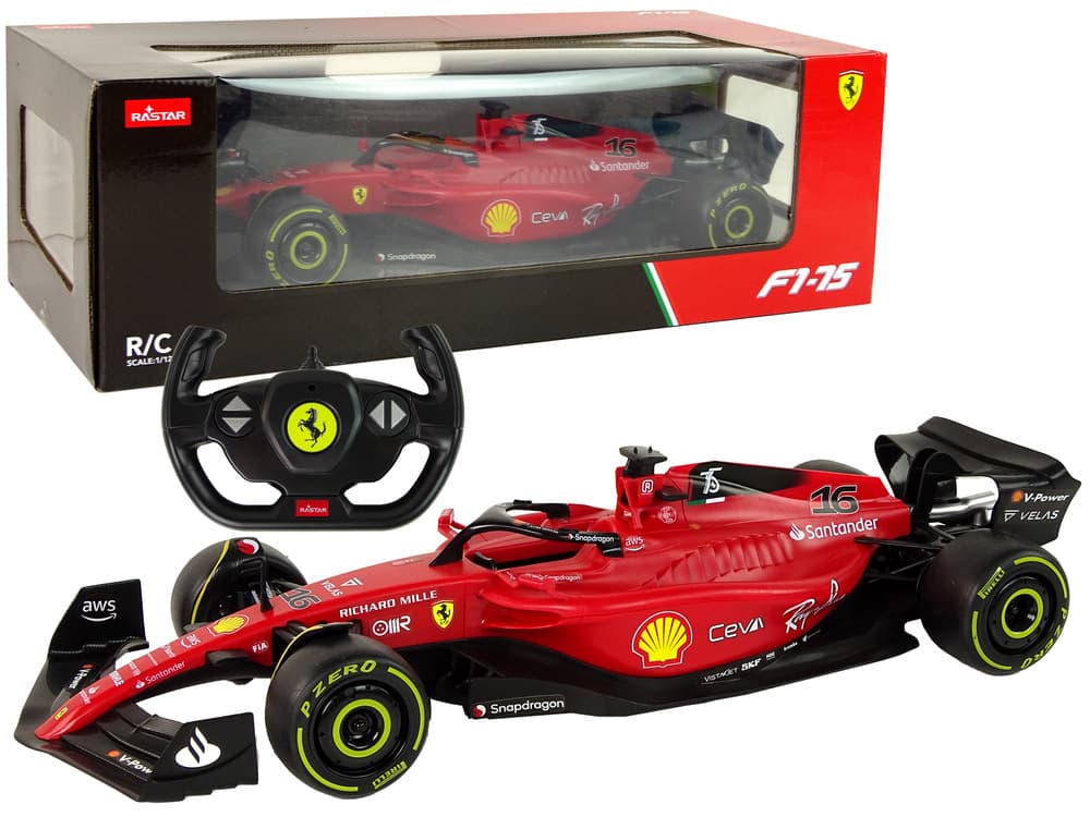 RASTAR RC dirkalnik McLaren F1 rdeč, 1:12