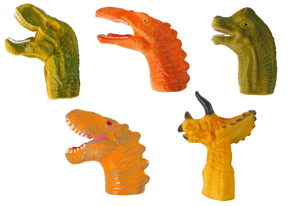Dinozaver prstne lutke LEAN TOYS, komplet 5 kos. 2