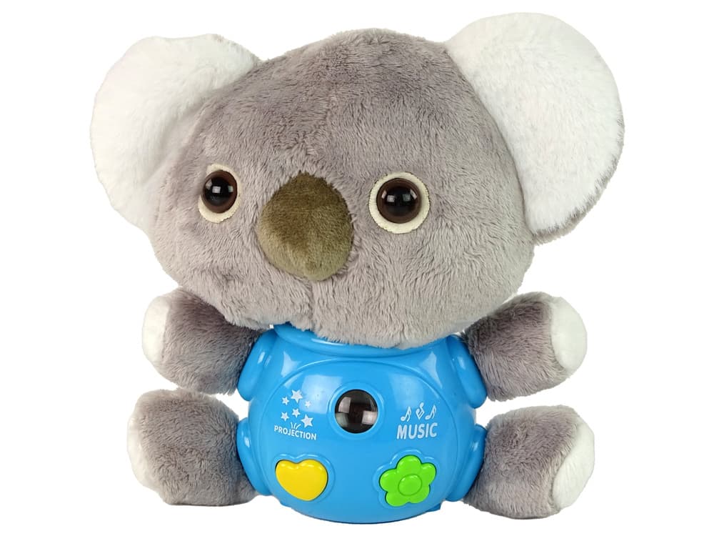 Projektor LEAN TOYS Koala, s lučkami in zvoki, siv 2