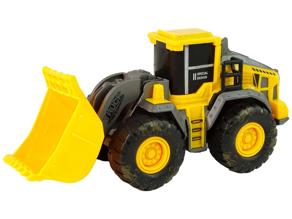 Komplet gradbenih vozil LEAN TOYS, 3 modeli, rumeni 2