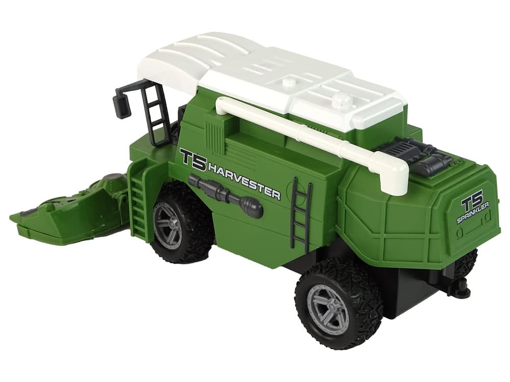 Kombajn LEAN TOYS R/C T5 Harvester, zelen, s lučkami 3