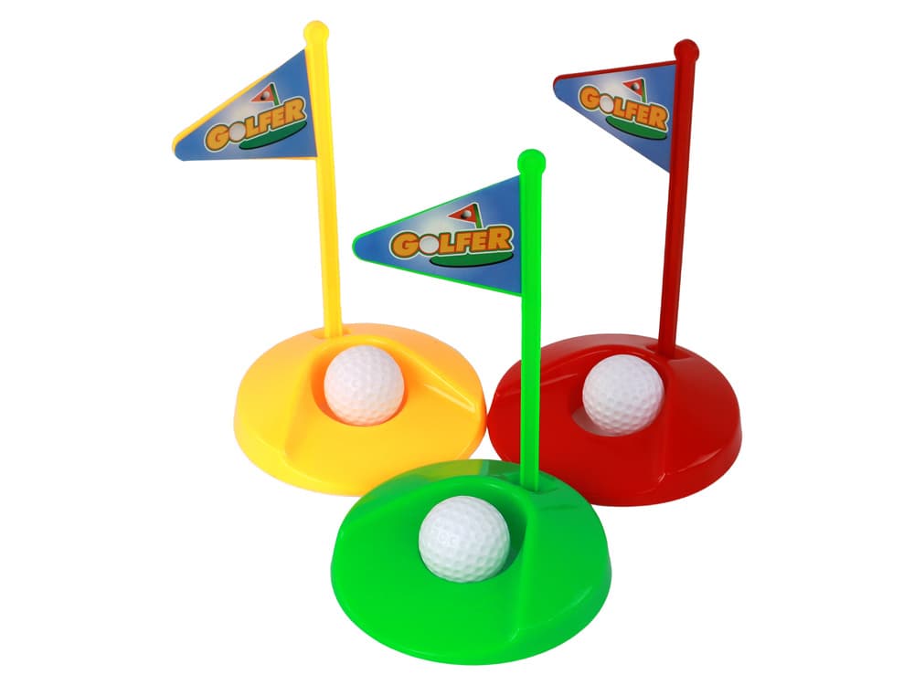 Komplet za mini golf LEAN TOYS za otroke, 12 kos. 3