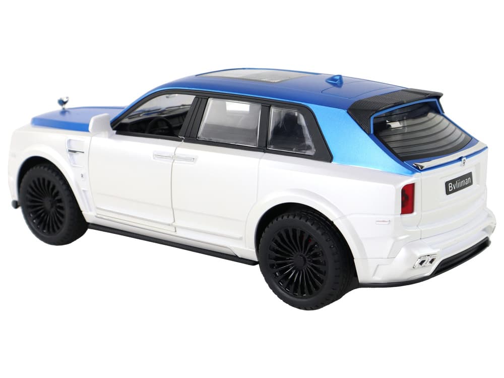 LEAN TOYS RC Avto, 1:20, belo-modri, daljinsko voden 3