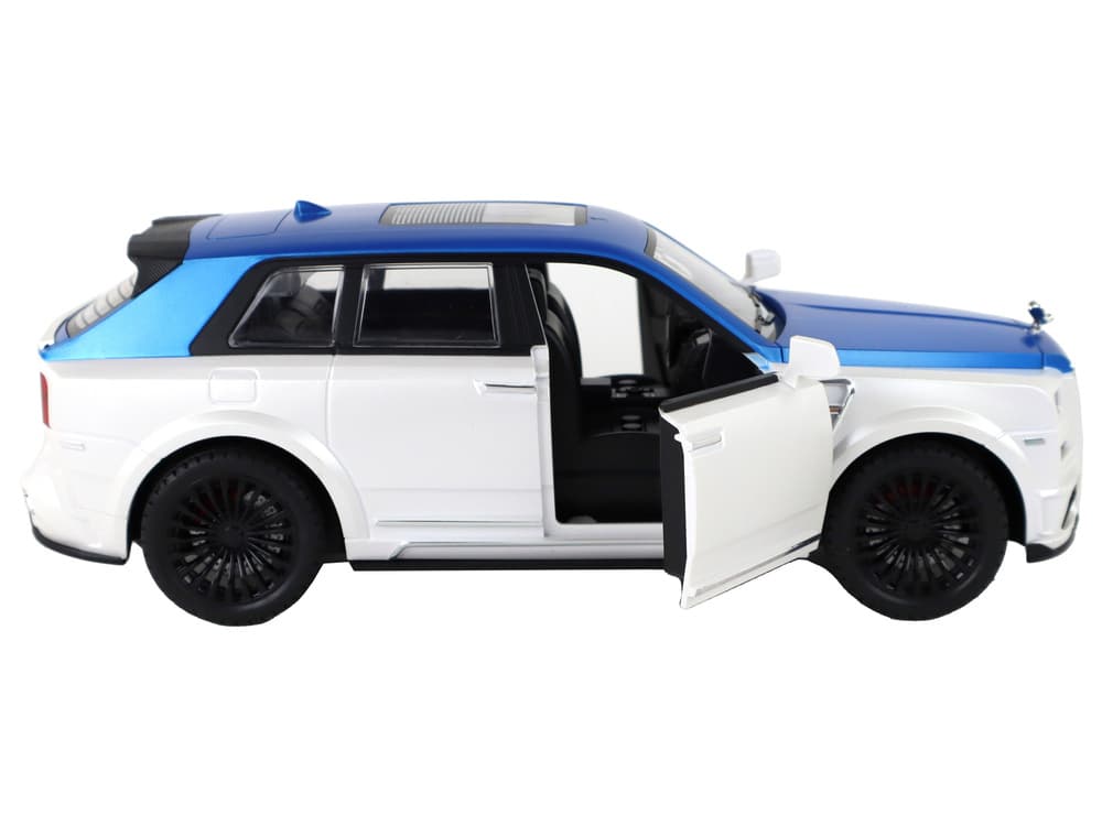 LEAN TOYS RC Avto, 1:20, belo-modri, daljinsko voden 6
