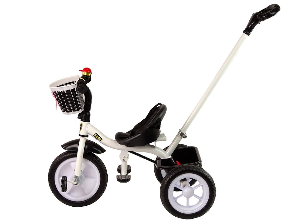 LEAN TRIKE Rower Trójkołowy PRO100 črn, EVA kolesa, košara 4