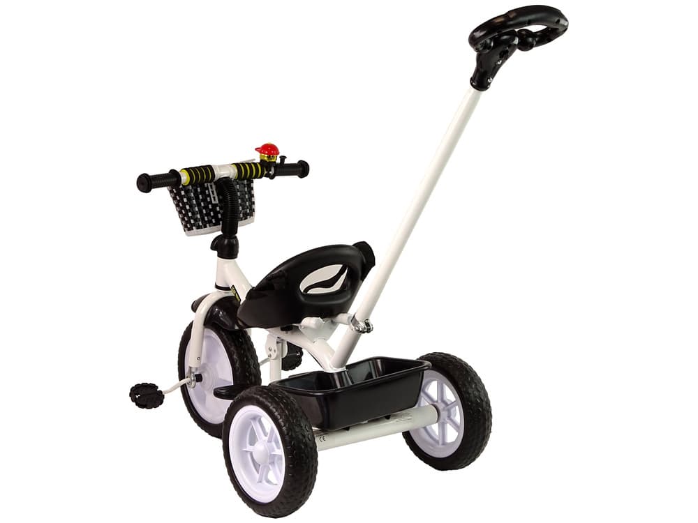 LEAN TRIKE Rower Trójkołowy PRO100 črn, EVA kolesa, košara 5