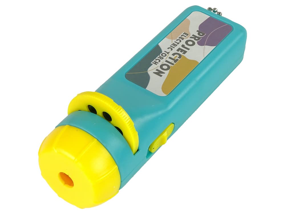 LEAN TOYS Modri projektor za slike z 24 motivi 2