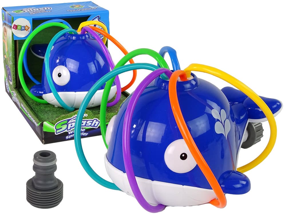 LEAN TOYS Vodna fontana kit, modra, za vrt