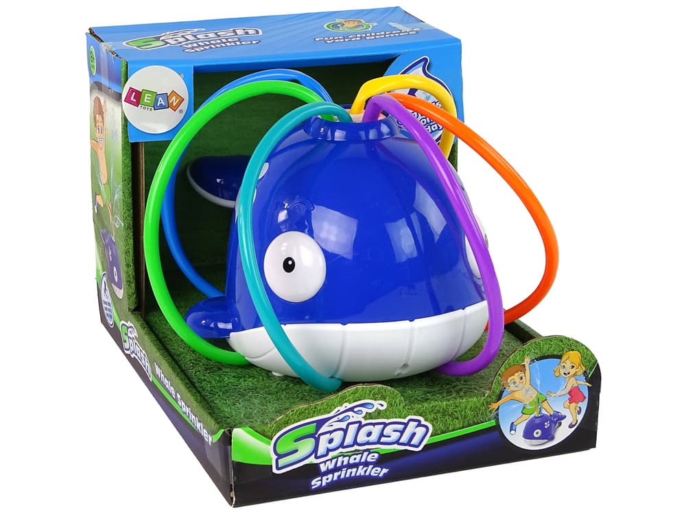 LEAN TOYS Vodna fontana kit, modra, za vrt 4
